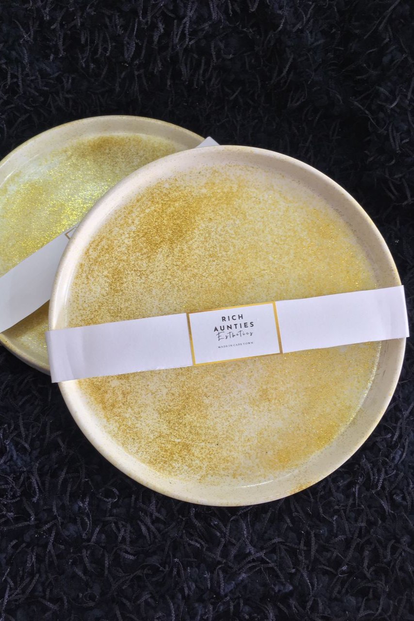 Rich Aunties Round Jewelry Trays