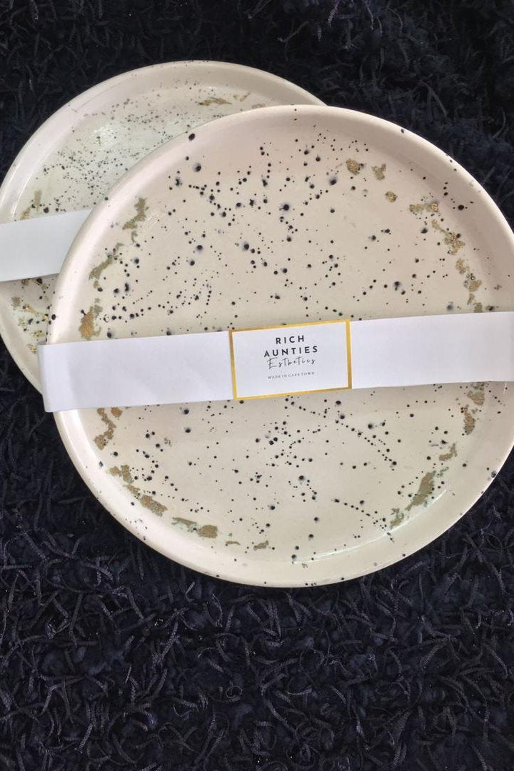 Rich Aunties Round Jewelry Trays