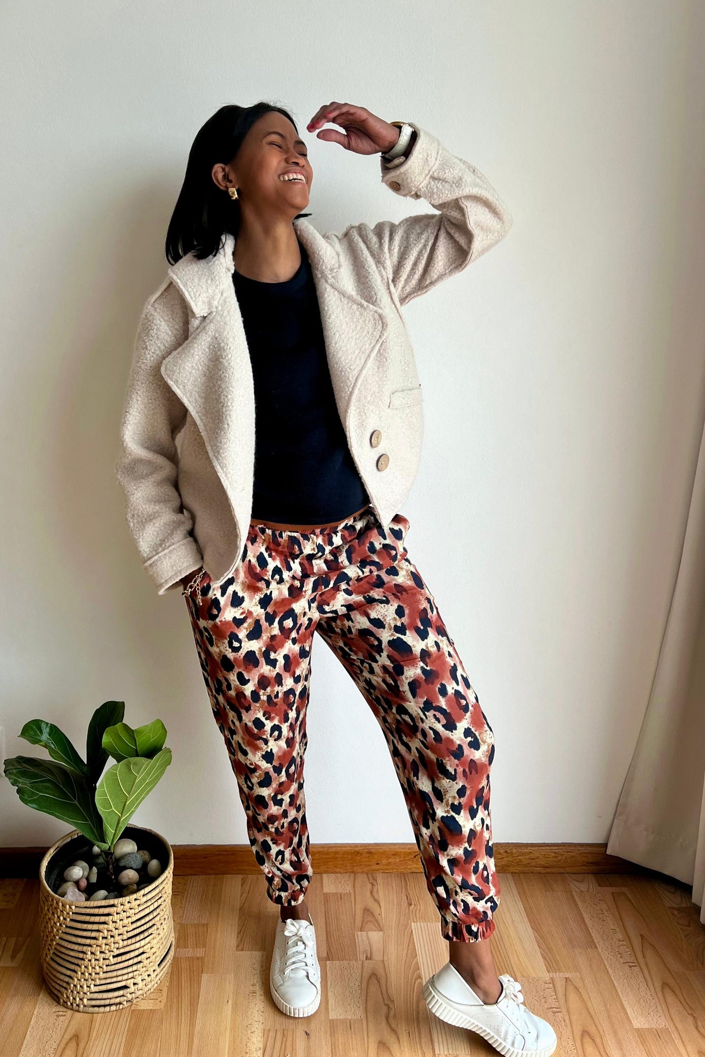 Boxy Jacket Oatmeal
