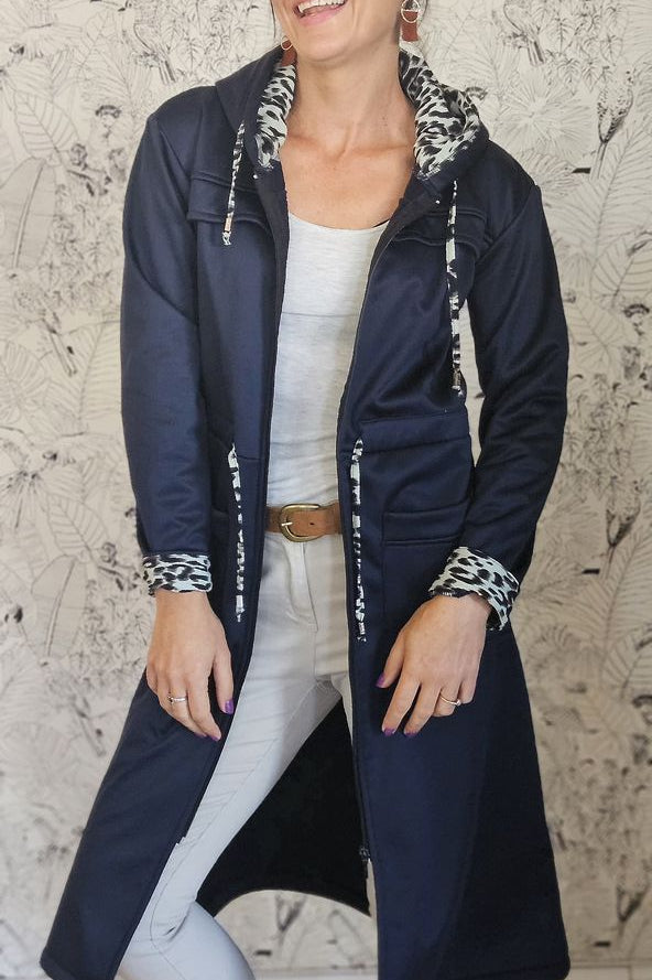 Amira Hoodie Soft Shell Navy