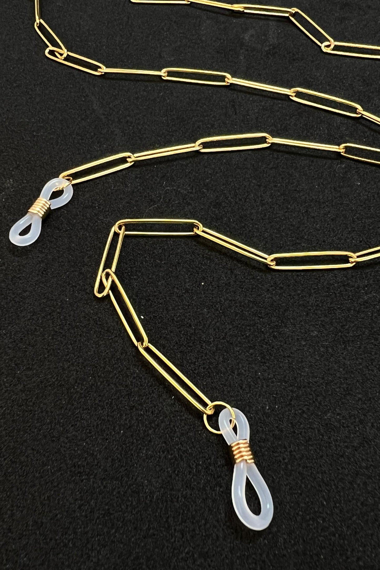 Stainless Steel Paperclip Glasses Chain