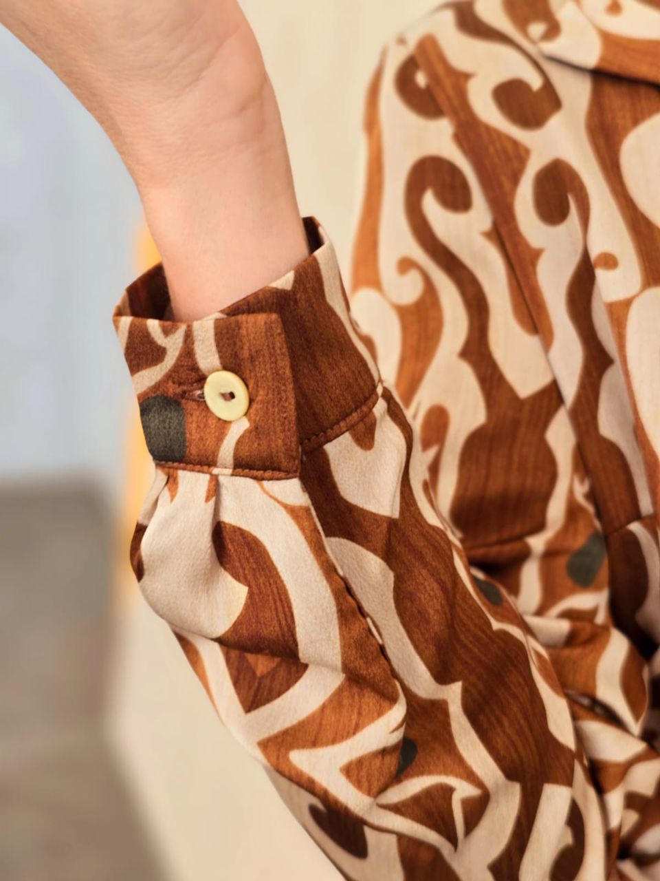 Harper Indian Rust Shirt