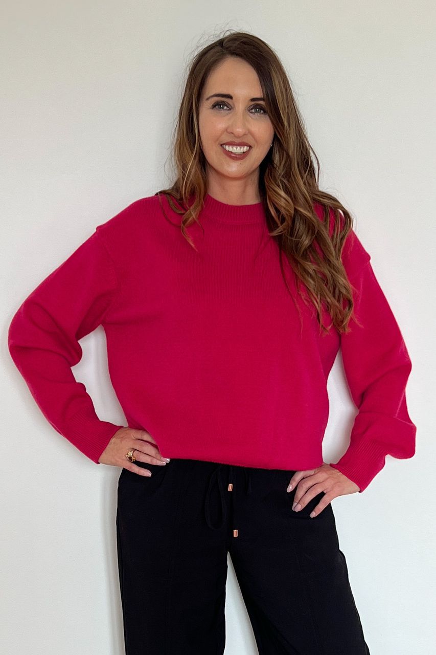 Roundneck Knit Pink