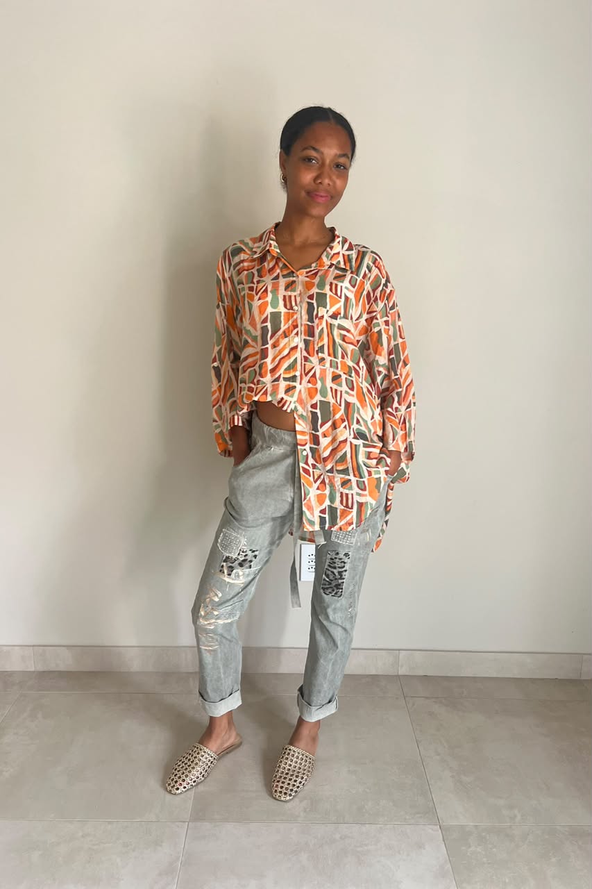 Italian Print Blouses