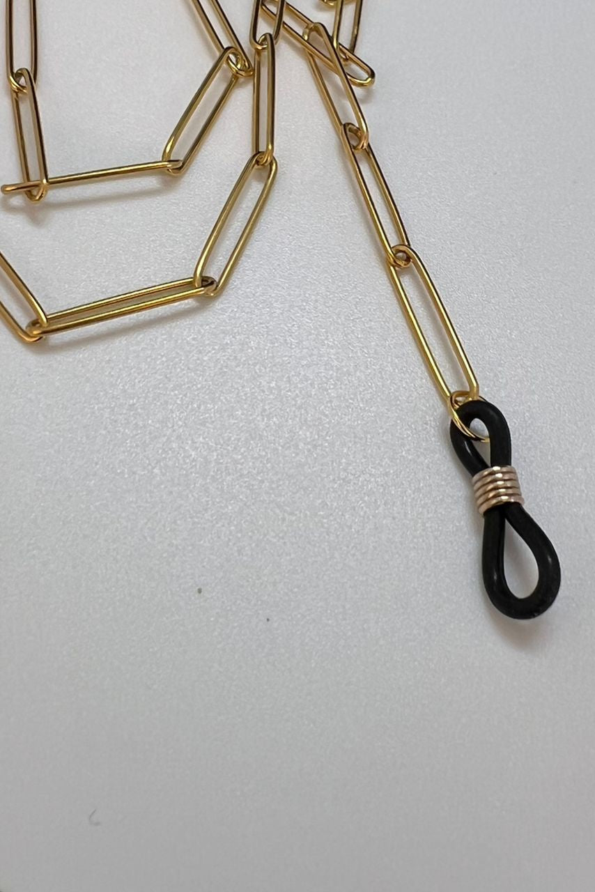 Stainless Steel Paperclip Glasses Chain