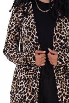 Rust & Brown Animal Cardi