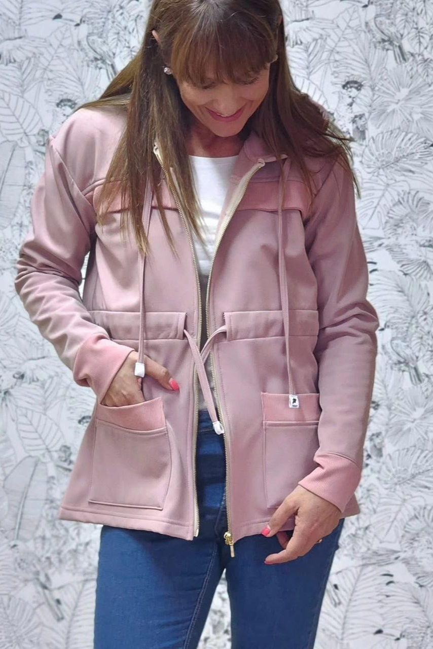 Anika Mini Hoodie Soft Shell Rose Dust