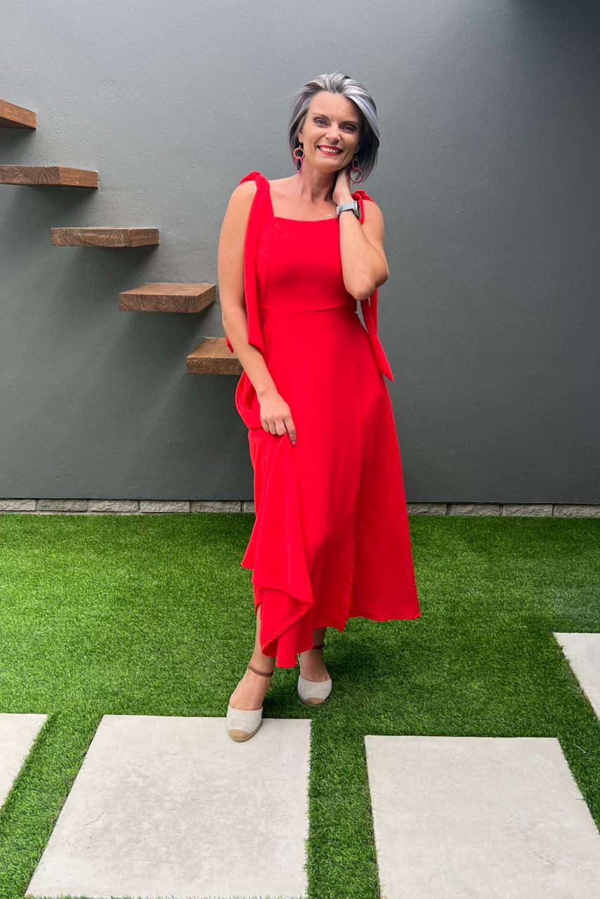 Kim Dress Red