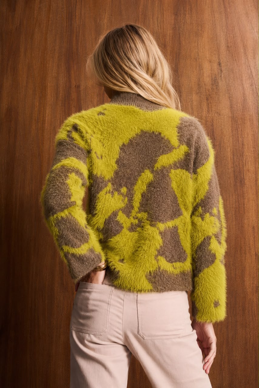 Eyelash Knit Chartreuse