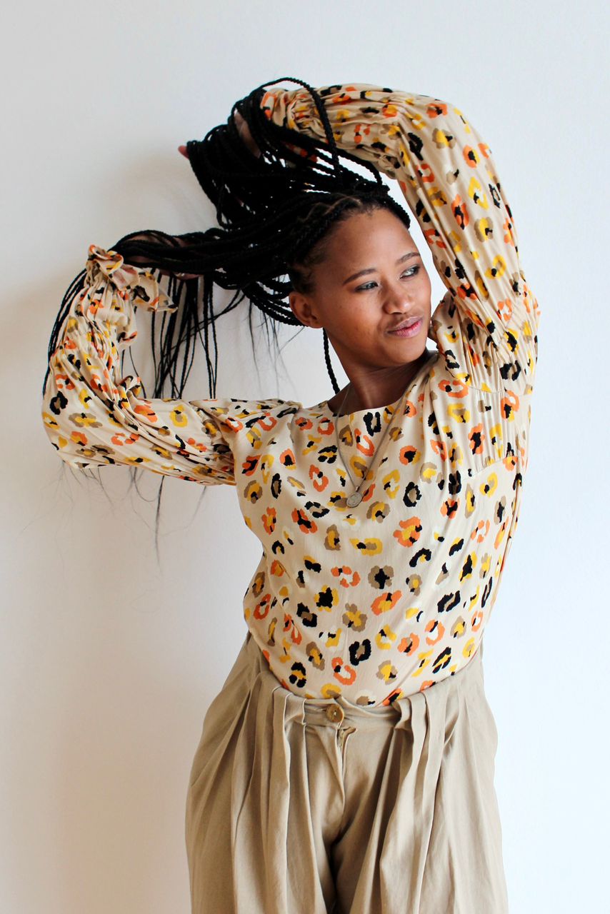 Puffersleeve Blouse