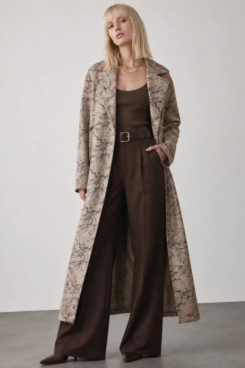 Jane Coat Maxi Latte