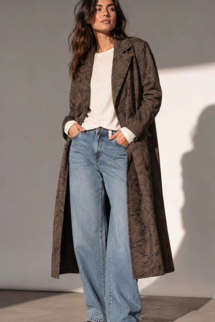 Jane Coat Maxi Espresso
