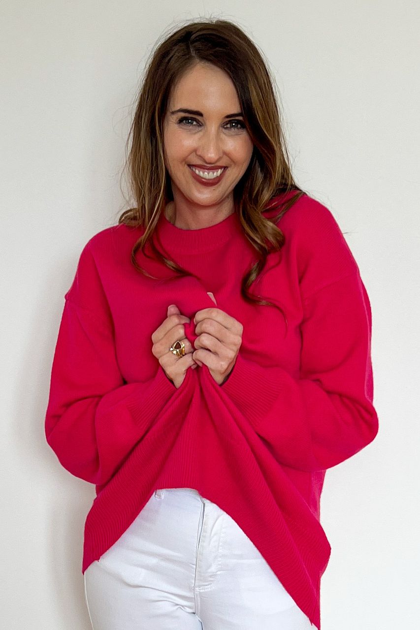 Roundneck Knit Pink