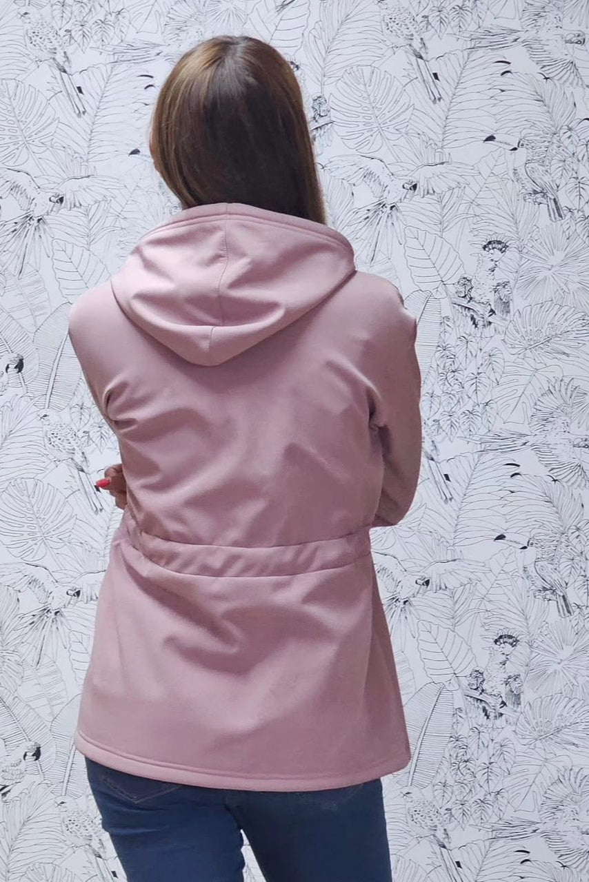 Anika Mini Hoodie Soft Shell Rose Dust