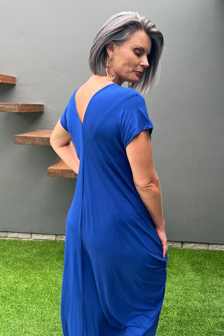 Salome Dress Surf Blue