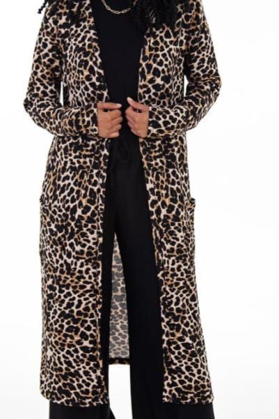Rust & Brown Animal Cardi