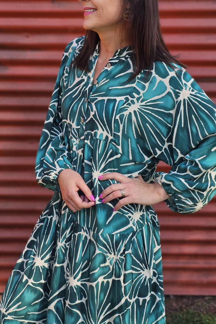 Sally Maxi Dress Jade