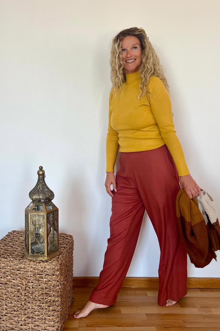 Mustard Knit