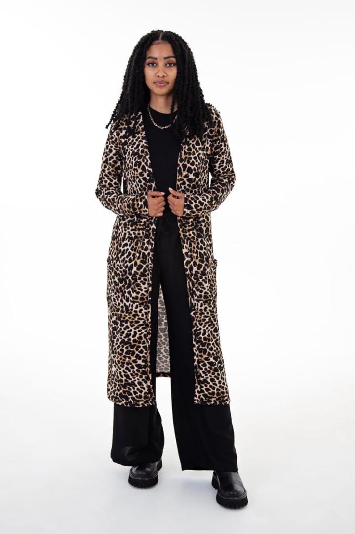 Rust & Brown Animal Cardi
