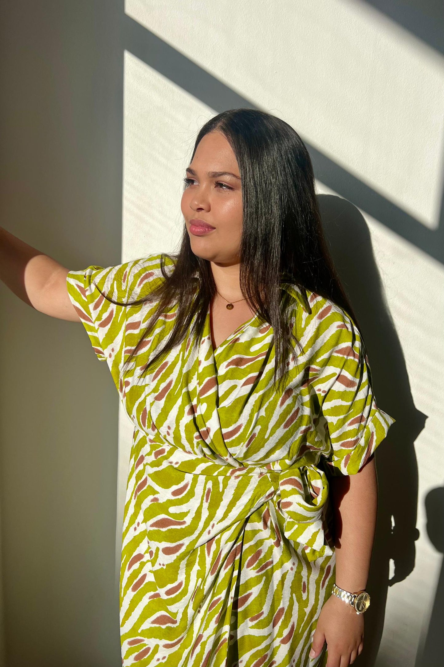 Aldi Wrap Dress Sienna Print