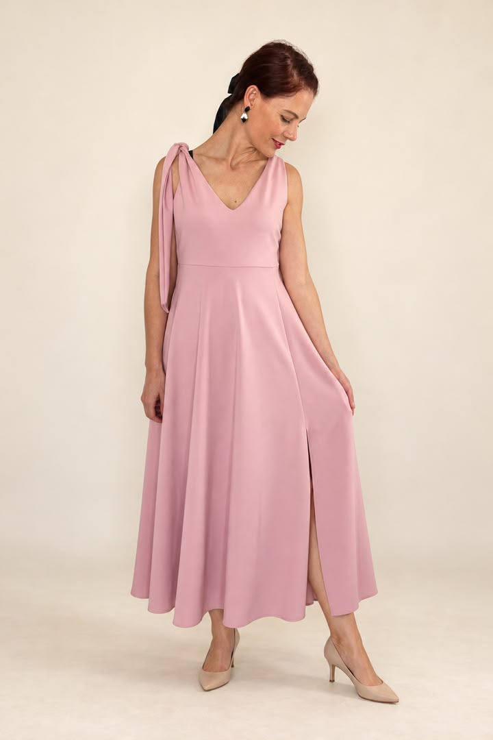 Vanessa Dress with Bands