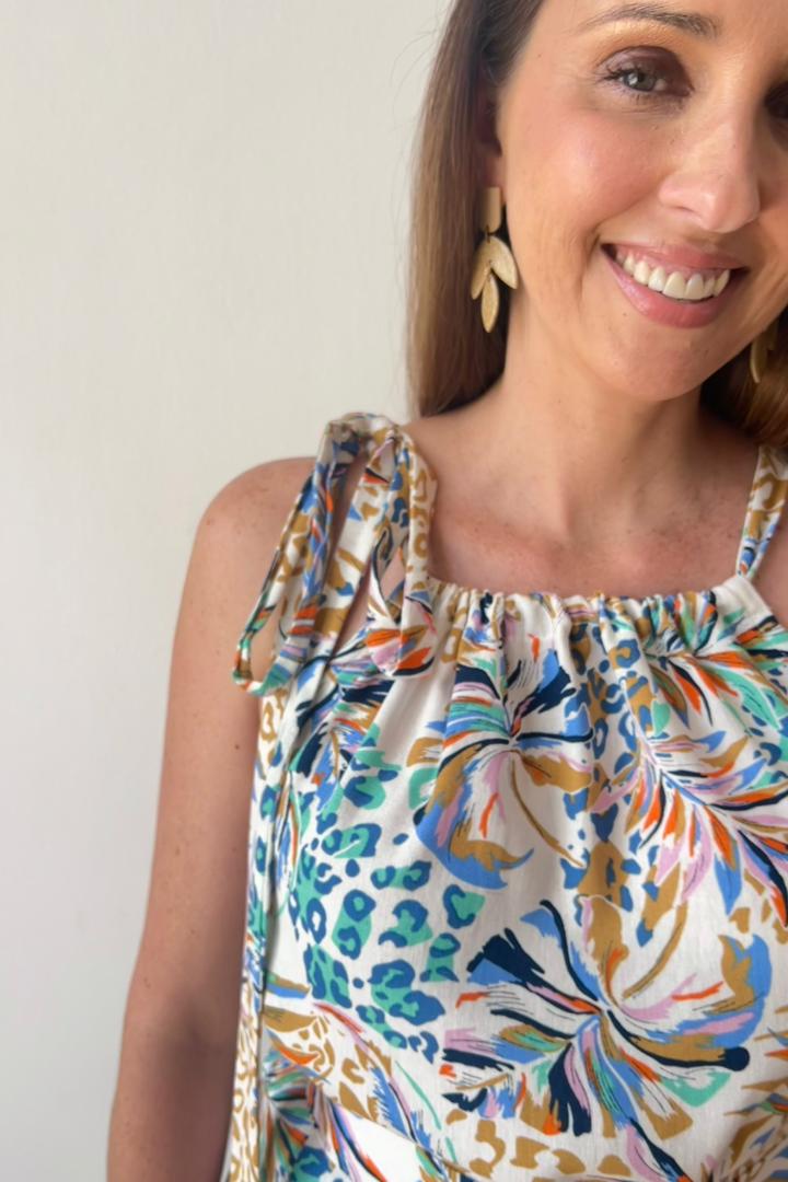Lelane Halterneck Maxi Dress Urban Bliss