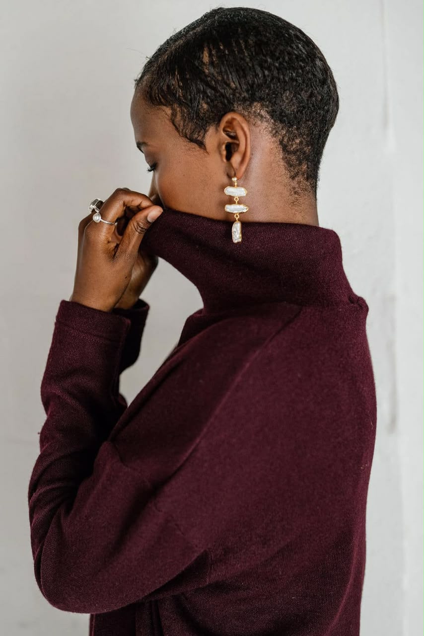 Slouch Knit Wine
