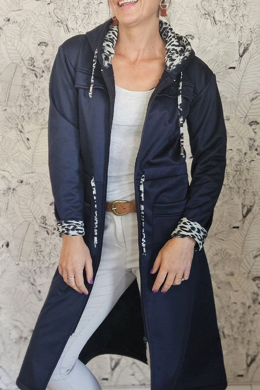 Amira Hoodie Soft Shell Navy