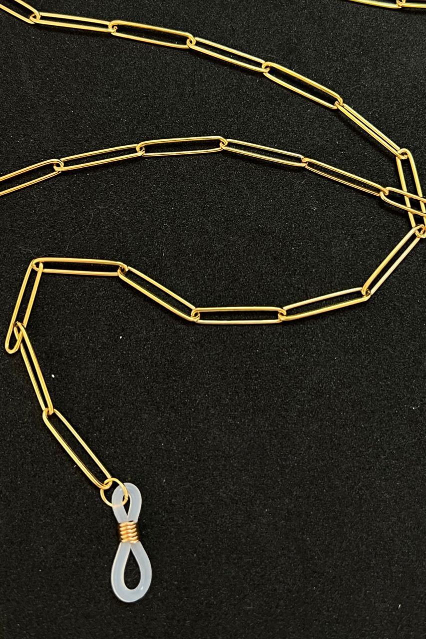 Stainless Steel Paperclip Glasses Chain