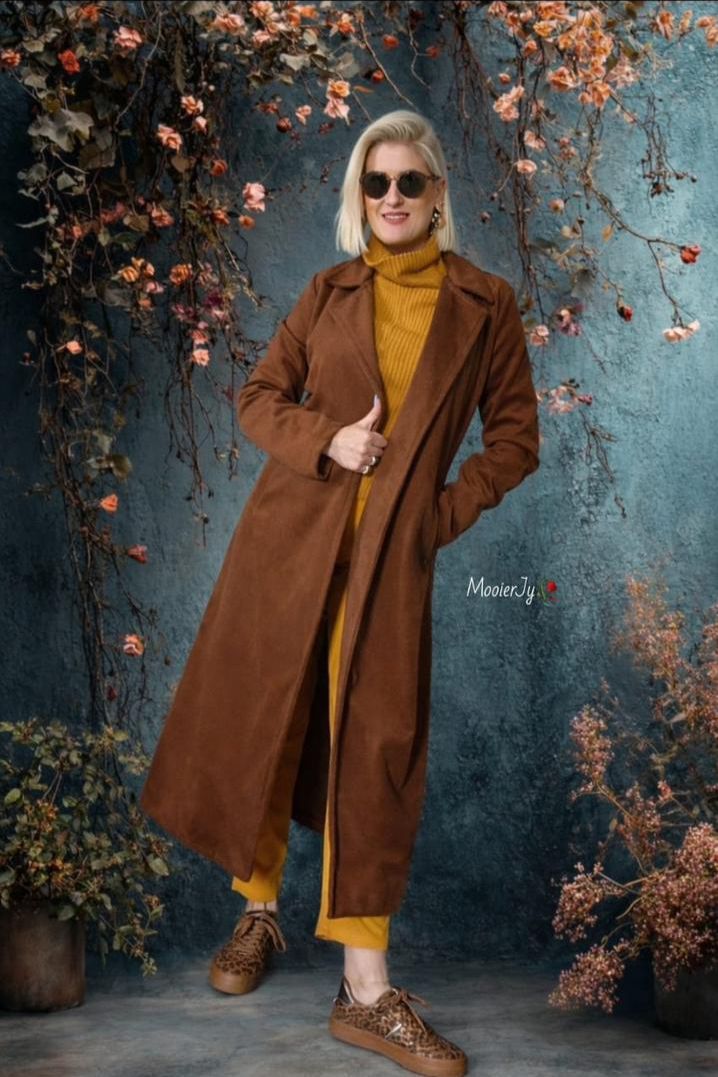 Jane Coat Chocolate
