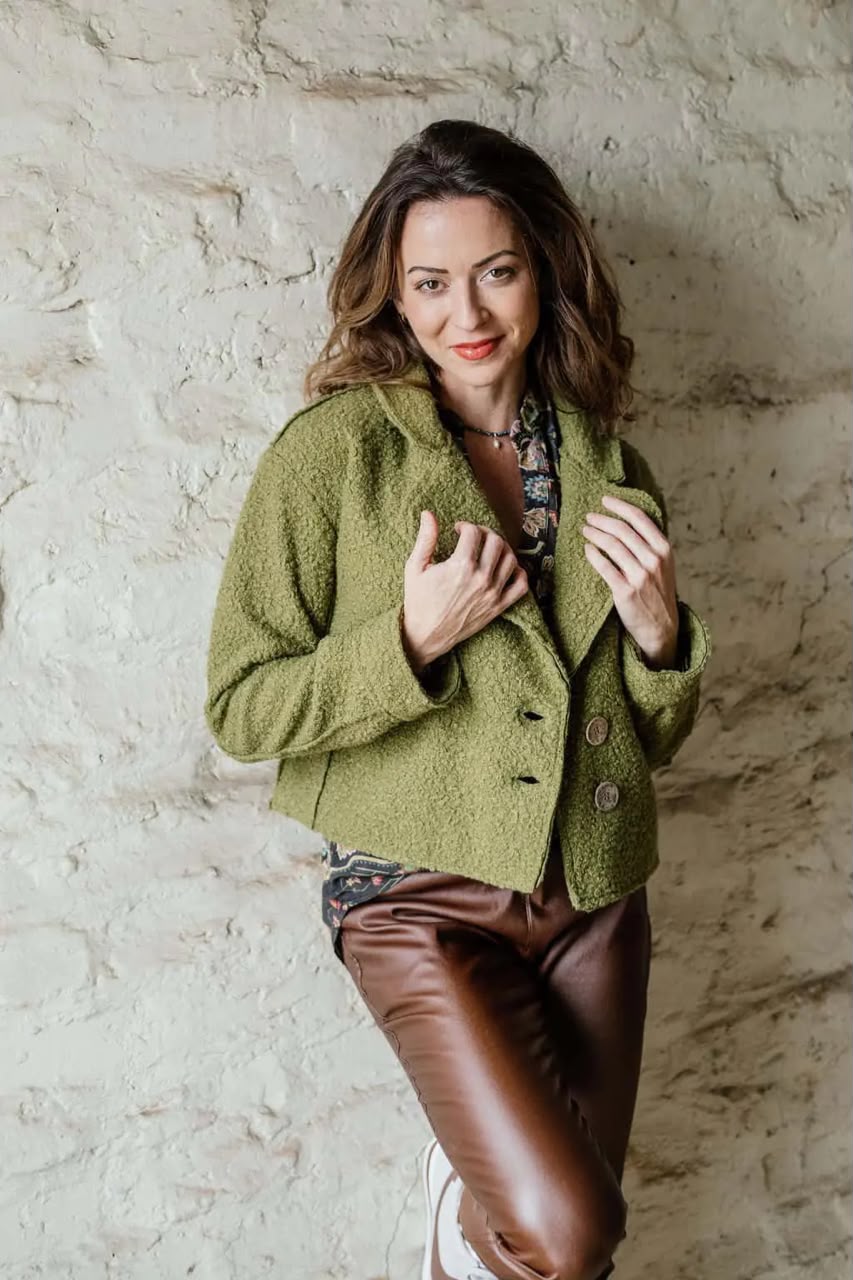 Boucle Jacket Chartreuse