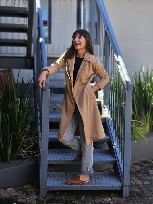 Jane Coat Camel