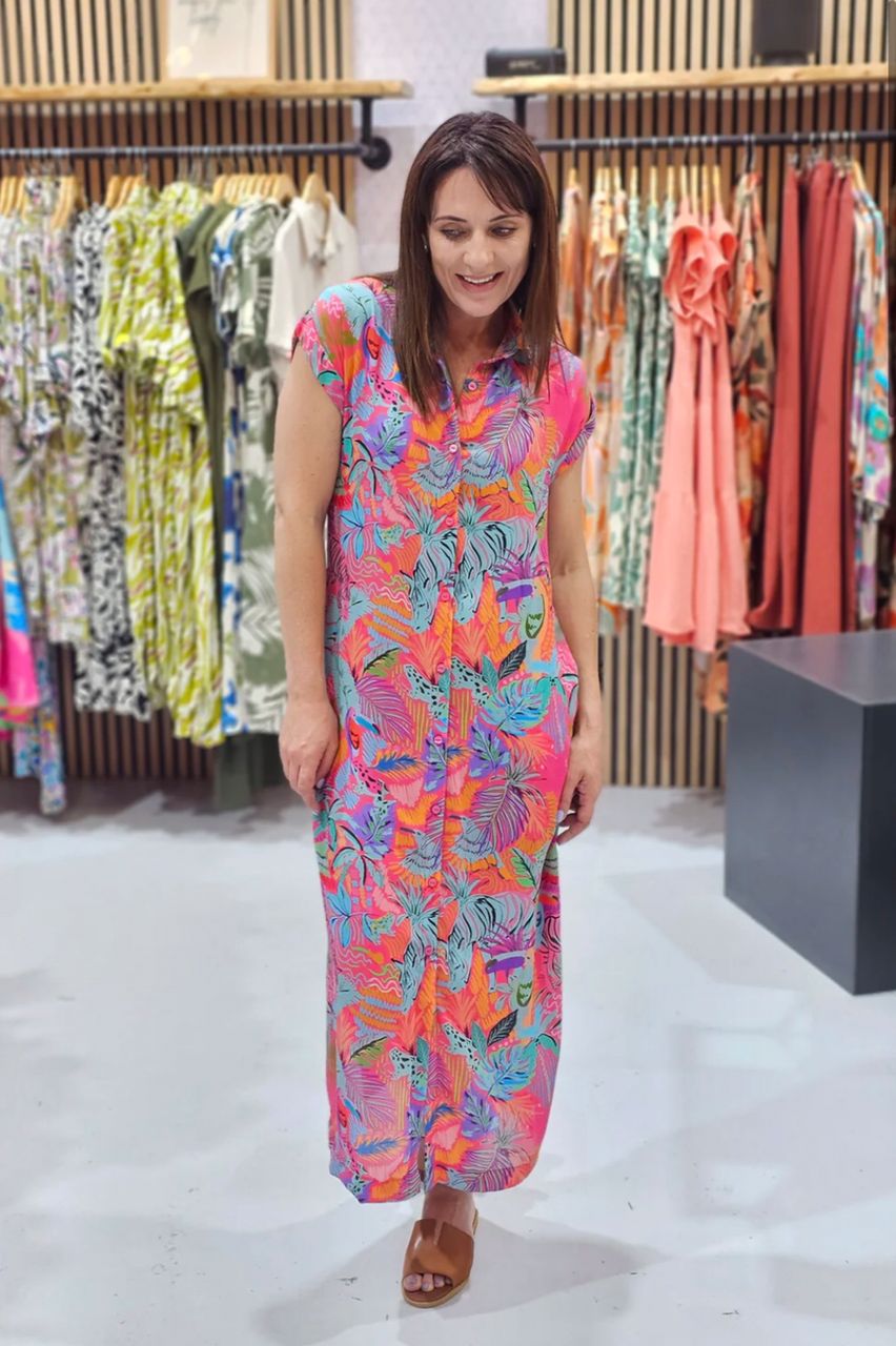 Charlotte Dress Jungle Joy