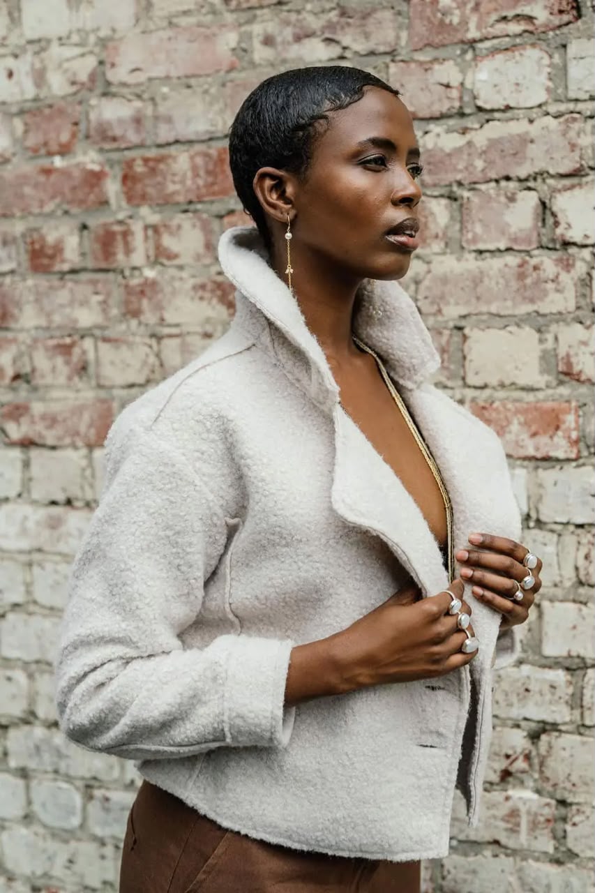 Boucle Jacket Oatmeal