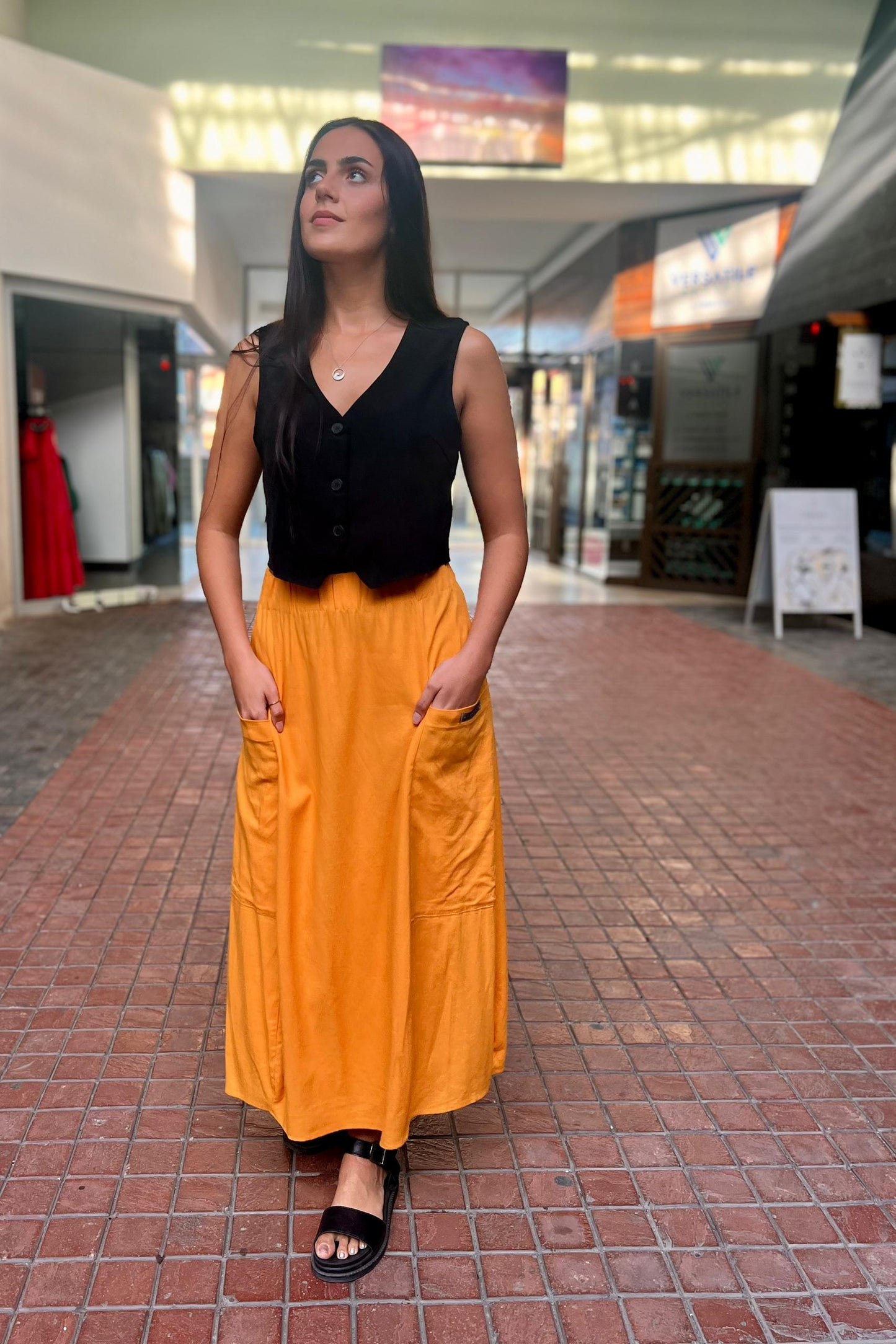 Coco Skirt Golden/Yellow