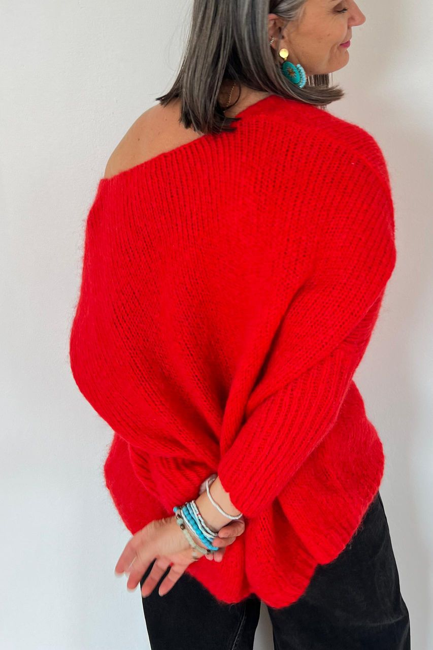 V-Neck Star Jersey/Knit