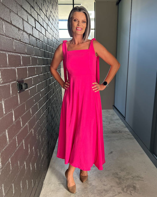 Kim Dress Cherise Pink