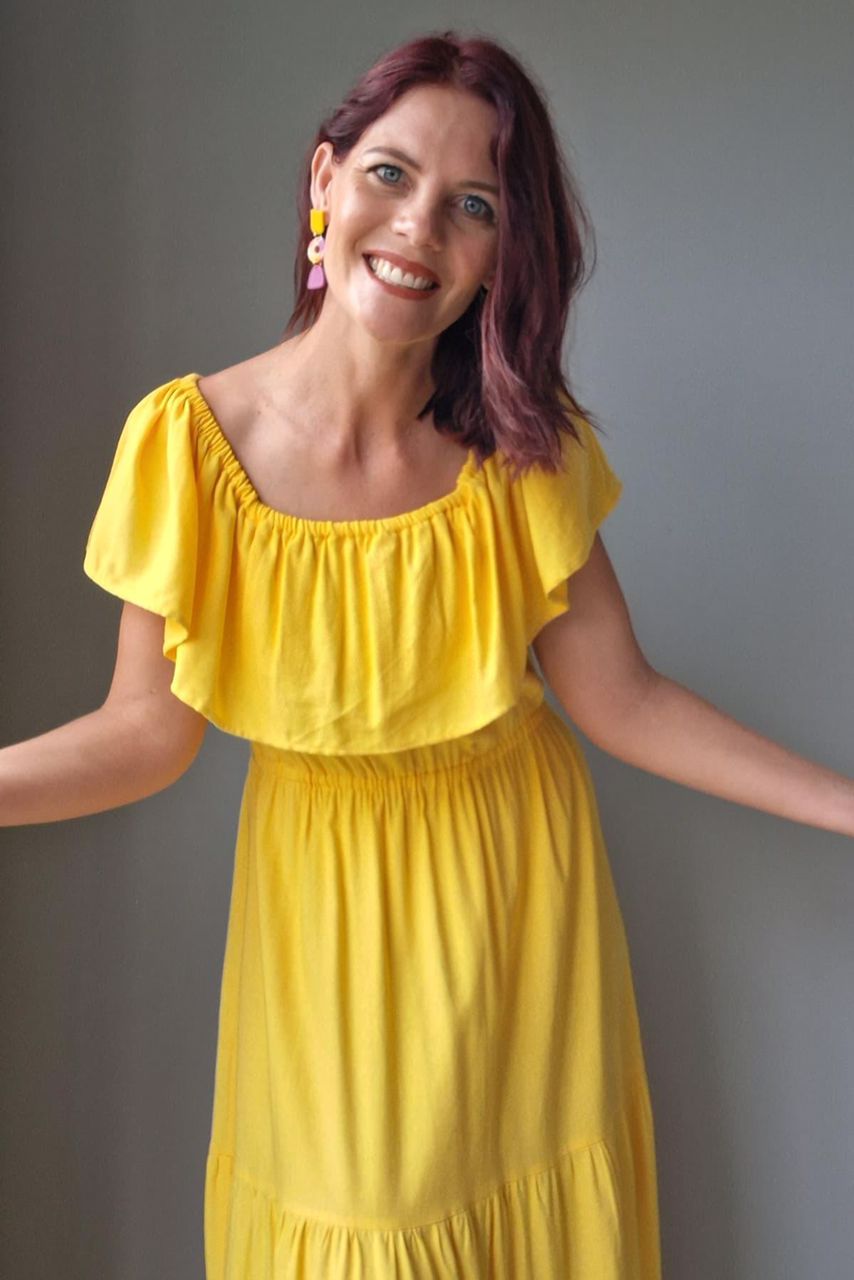 Phoebe Dress Yellow