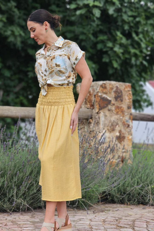 Nadia Skirt Butter
