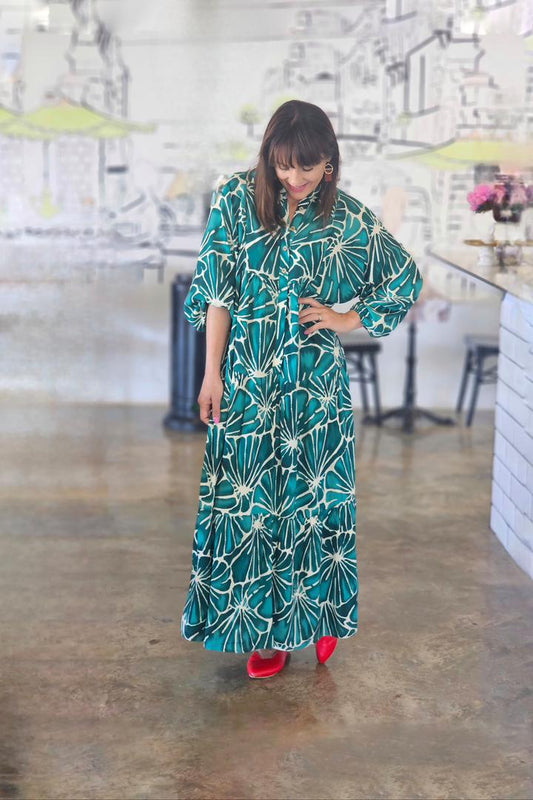 Sally Maxi Dress Jade