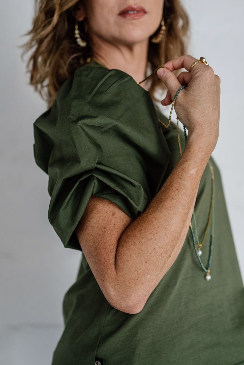 Sleeve T Olive