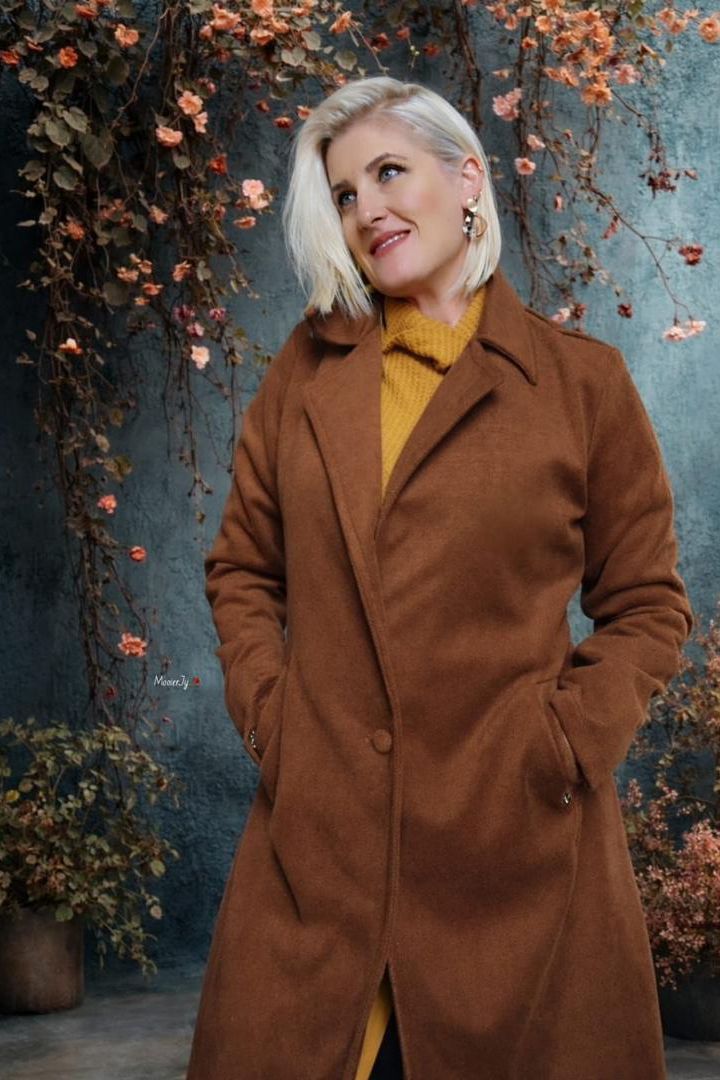 Jane Coat Chocolate