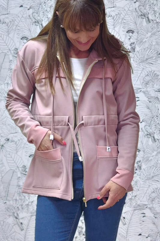 Anika Mini Hoodie Soft Shell Rose Dust