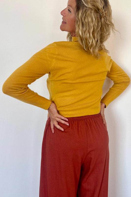 Mustard Knit
