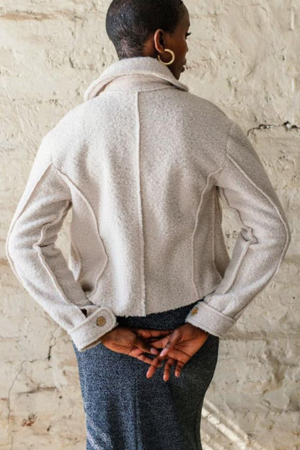Boxy Jacket Oatmeal