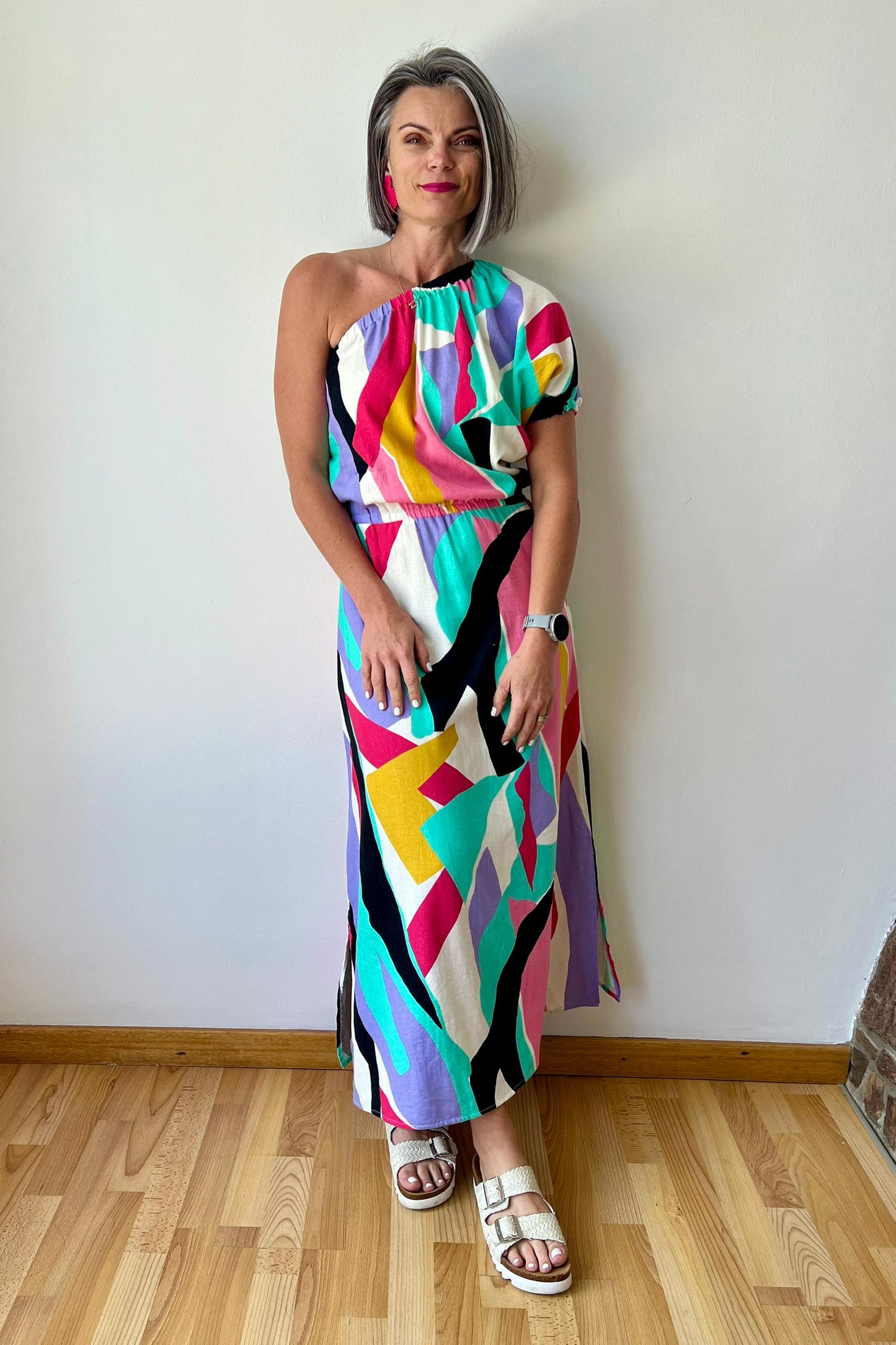 Birthday One Shoulder Dress