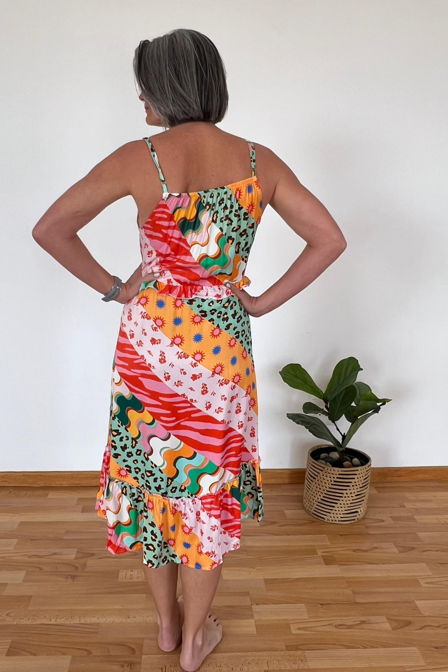 Riviera Joy Midi Dress