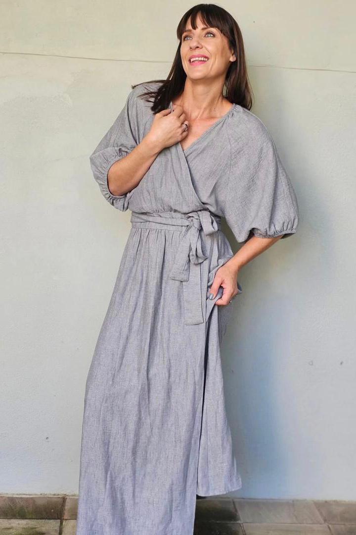 Nicole Dress Silver