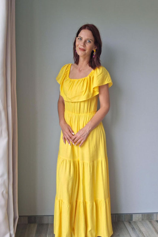 Phoebe Dress Yellow