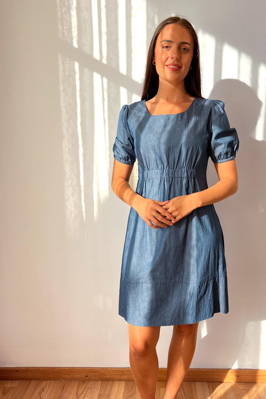 Nonna Dress Denim